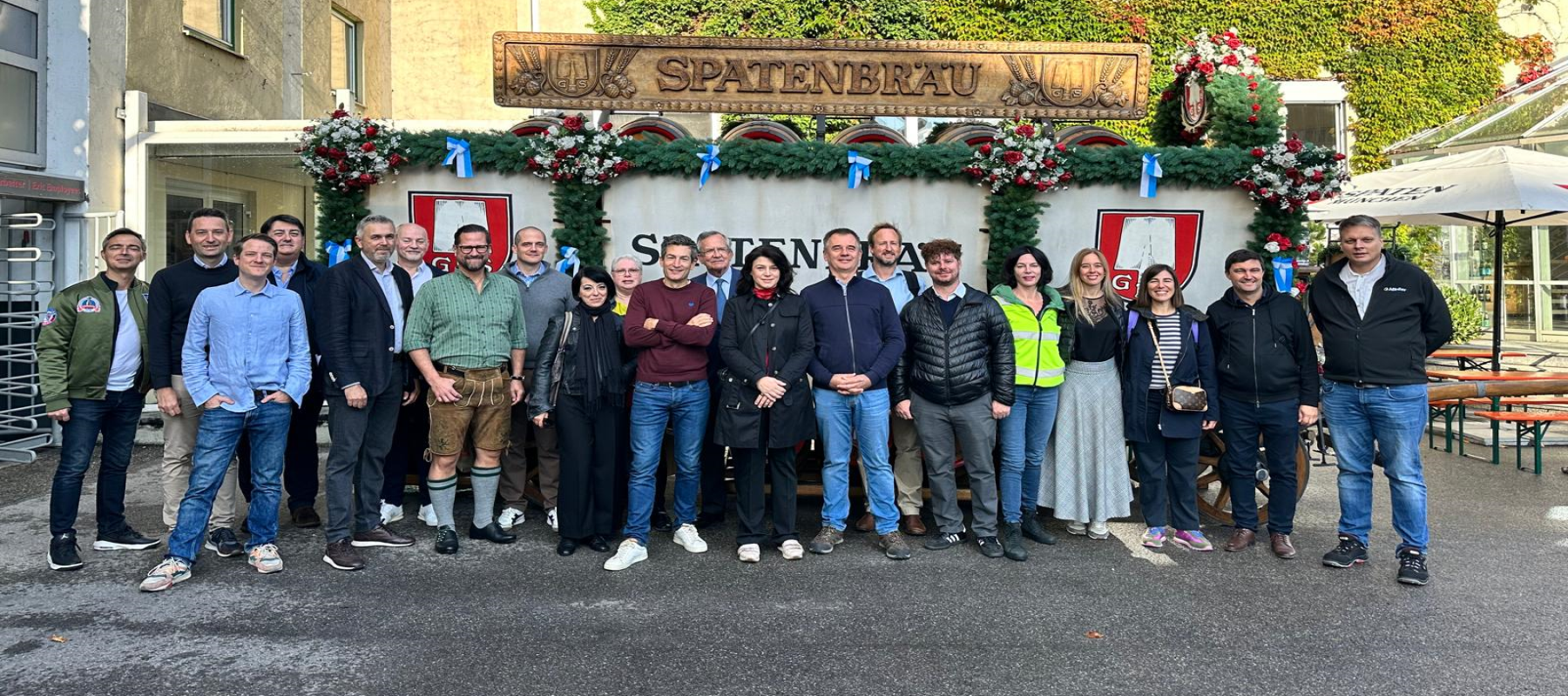 AB InBev empfängt Brewers of Europe in Spaten Brauerei